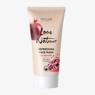 Oriflame Sweden Nature Refreshing  with Organic Pomegranate Face Wash