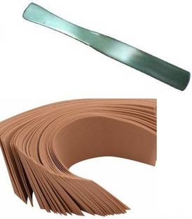 DOUBLE LIPS Wax Reusable Steel Knife Spon Strips