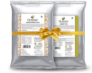 Octavius Indian Masala & Lemon Ready Tea | Vending Machine Pack Assorted Instant Tea Pouch
