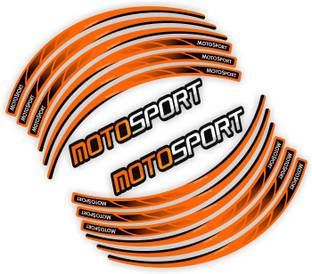 Piston Graphics Motorcycle Rim Sticker