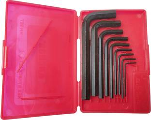 Inditrust Pro 9pc Hex Allen Key Set Allen Key Wrench Allen Key Set