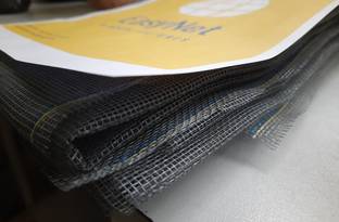 Easynet Fibre Adults Washable 4ft x 12ft PVC coated 120GSm Fibreglass mosquito mesh for windows, GREY Mosquito Net