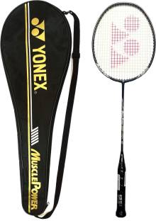 YONEX Muscle Power 29 Light New 2020 Model (Slim Shaft) - Dark Grey Grey Strung Badminton Racquet