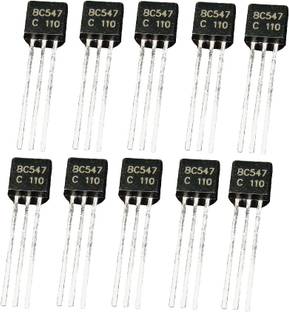 RISARYA BC547 NPN TRANSISTOR SWITCHING/AMPLIFIER 10PCS NPN Transistor