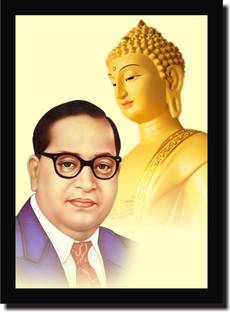 2 O'Clock BUDHA & AMBEDKAR_PRINTING_WALL_HANGING-16