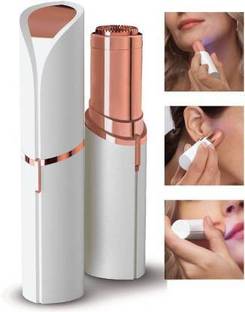 Gunatit Enterprise Women's Portable Safe Electric Eyebrow Trimmer Facial Hair Remover Trimmer 45 min  Runtime 1 Length Settings