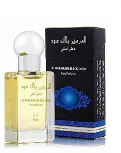 Al Haramain BLACK Oudh 15Ml Roll On Floral Attar Floral Attar