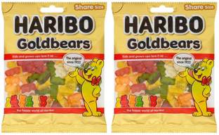 Haribo Goldbears Share Size Jellie 140g Pack Of 2 Regular Jelly Candy