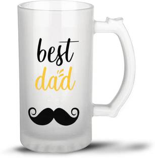 Tee Mafia best-dad--BM.-01 Glass Beer Mug