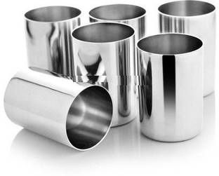 LIMETRO STEEL (Pack of 6) G14 Glass Set Water/Juice Glass
