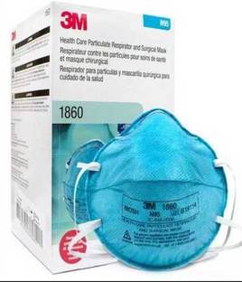 3M 1860 N95 Face Mask Certifications: (Fda & Niosh) Pack of 20