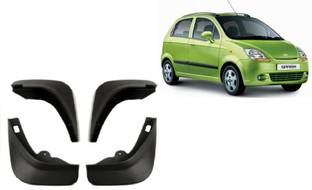 Grownshine Front Mud Guard, Rear Mud Guard For Chevrolet Spark NA
