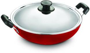 Pigeon Storm Kadhai 25.7 cm diameter with Lid 3 L capacity