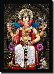2 O'Clock GANESH WALL HANGING-44