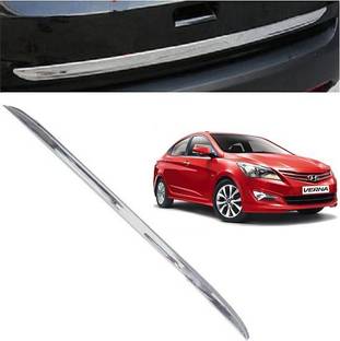 After cars Chrome Dicky Garnish Patti 0029 Chrome Hyundai Verna Fluidic Rear Garnish