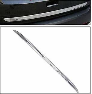 After cars SAFARI 2021 Car Dicky Garnish Chrome Tata Safari Rear Garnish