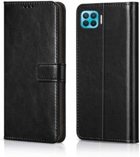 Nuvak Flip Cover for OPPO F17 Pro, OPPO F17 Pro Diwali Edition