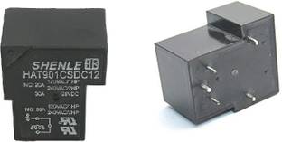 RISARYA 12V/30A ,T TYPE 6 PIN RELAY,SHENLE(HAT901CSDC12) PCB MOUTABLE Electronic Components Electronic Hobby Kit