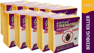 Jallad TREMORES BUG FIGHTER Bed Bug Killer - Pest Control 100 gms (Pack of Ten)