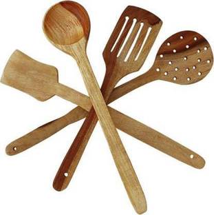 craftssrw SRW36 Wooden Spatula Non-Stick Spatula