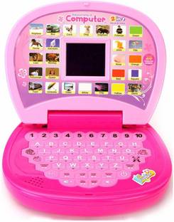 jojoss Educational Learning Laptop for Kids with LED Display, Alphabet ABC and 123 Number Learning Computer for Kids