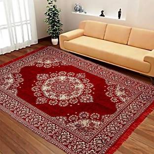 MR VIHAAN Multicolor Cotton Carpet
