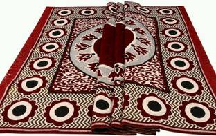 Rudra Decor Multicolor Cotton Carpet