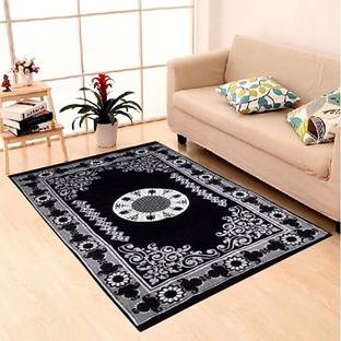 MR VIHAAN Multicolor Cotton Carpet