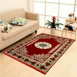MR VIHAAN Multicolor Cotton Carpet