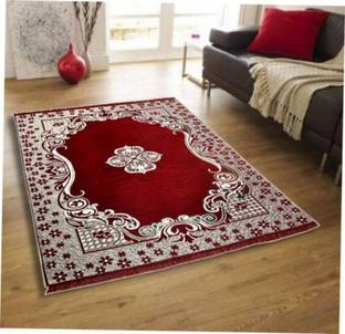MR VIHAAN Multicolor Cotton Carpet