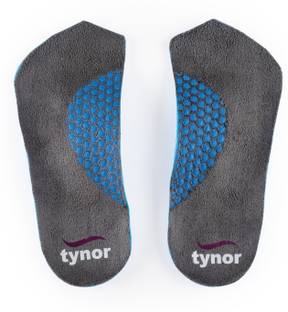 TYNOR Medial Arch Orthosis, Grey, Small, Pack of 2 Foot Support