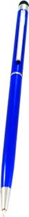 auteur Blue Colour Metal Body Slim Touch Easy Grip With Stylus Ball Pen