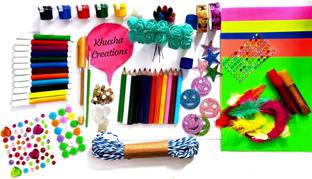KHUSHA CREATIONS Decorative Material Kit / Art and Craft Kit / Craft Material kit / Craft Hobby