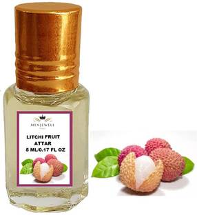 Menjewell Fragrances Litchi Fruit (Natural Itra/Attar/ Perfume) Fruity Attar Floral Attar