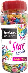Muchmore |Cake Decoration|Star Candy|Sprinkles|Rainbow|Multi Color|Sugar Confectionery|Combo Pack of 2 (150 G x 2 ) Sprinkles
