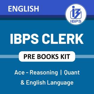 Latest IBPS Clerk 2021 Prelims Books Kit (English Printed Edition)