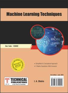 Machine Learning Techniques for BE Anna University R17 (VII-ECE/CSE/IT - CS8082)