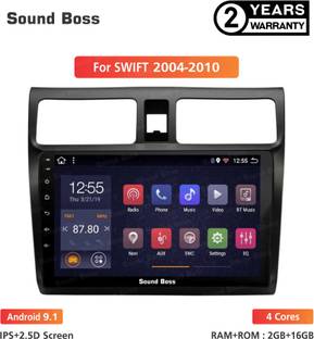 Sound Boss Androidify 3rd Generation 9" Inch Android 9.1(2GB/16GB) For Maruti Suzuki Swift 2004-2010 Android Car Stereo