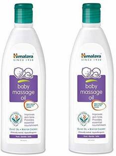 HIMALAYA Baby Massage Oil (Nurtures growth and strengthens bond with your baby)
