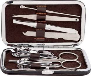 Sparsh Collection 07 Pc Manicure Nail Clippers Set Pedicure Grooming Kit