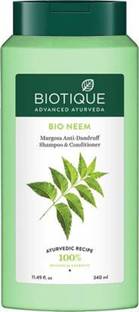 BIOTIQUE Neem Margosa Anti - Dandruff Shampoo & Conditioner 340 ml