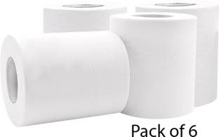 mitawa Bathroom Tissue Toilet Paper Roll - Pack of 6 Toilet Paper Roll