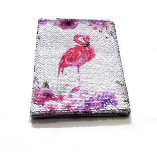 Prezzie Villa Flamingo Magic Sequins Diary A5 Diary Yes 150 Pages