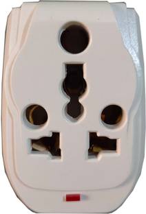 Hiru 3 Pin Universal Multiplug Socket Light to Power Three Pin Plug Light to Power 3 Pin Universal Multiplug Three Pin Plug