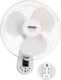 USHA Mist Air Wall Fan with REMOTE with 2 Year Warranty 400 mm Wall Fan