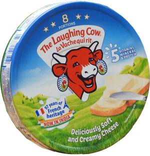 The Laughing Cow Cheese Cube 8 Portion ( 4 Pieces x 120 gm)