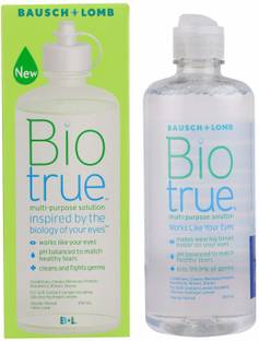 Bio True Contact Lens Solution (300ml) Multipurpose Cleaning Solution
