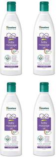 HIMALAYA Baby Massage Oil (Pack of 4)