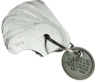 Jaibros RADIUS GAUGE 5.5 TO 13 MM RING TYPE Radius Gauge