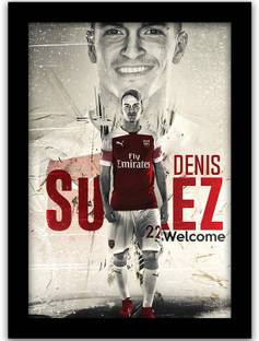 Luis Suarez Poster with Frame - Suarez Framed Wall Posters for Room Paper Print